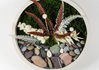 Galets tranquilles feuilles folles - Eclats Créations - Daux (proche Toulouse et Blagnac)